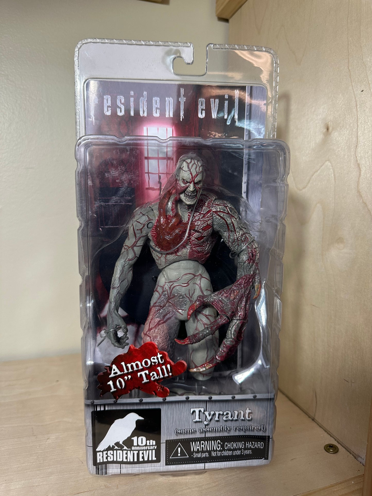 Neca Resident Evil Tyrant Sealed Video Game Action Figure 10th anniversary