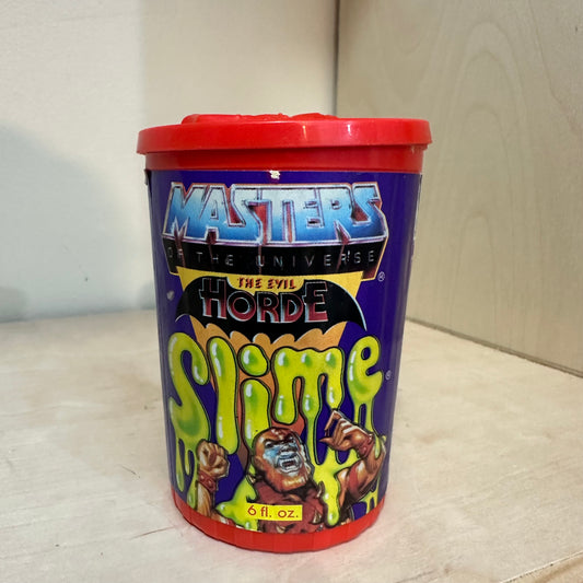 Vintage MOTU Horde Slime Pit Empty Can Collectible Toy He-Man