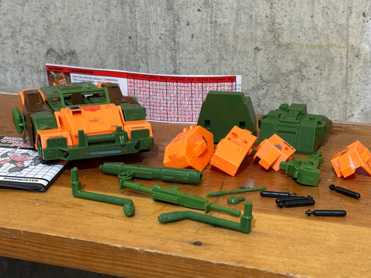 Roadbuster 1984 Vintage Hasbro Transformers G1 100% Complete Instructions Mint Condition