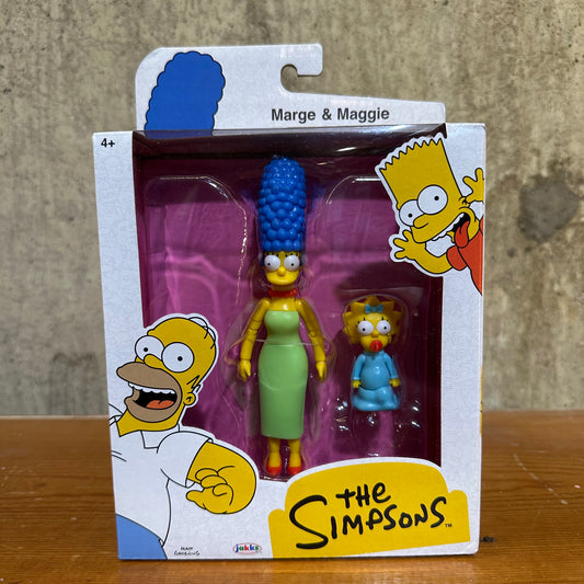 Jakks Pacific The Simpsons Marge & Maggie 5" Action Figures Wave 3 2024