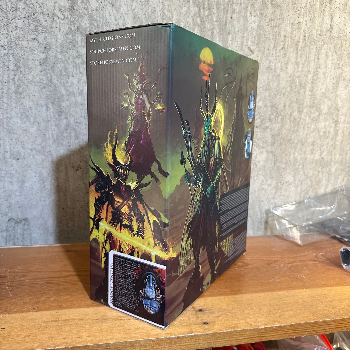 Mythic Legions SHADOW CENTAUR Four Horsemen Studios ASHES OF AGBENDOR
