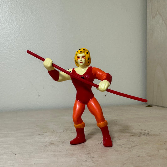 1986 Thundercats Telepix Cheetara PVC Mini Action Figure Toy