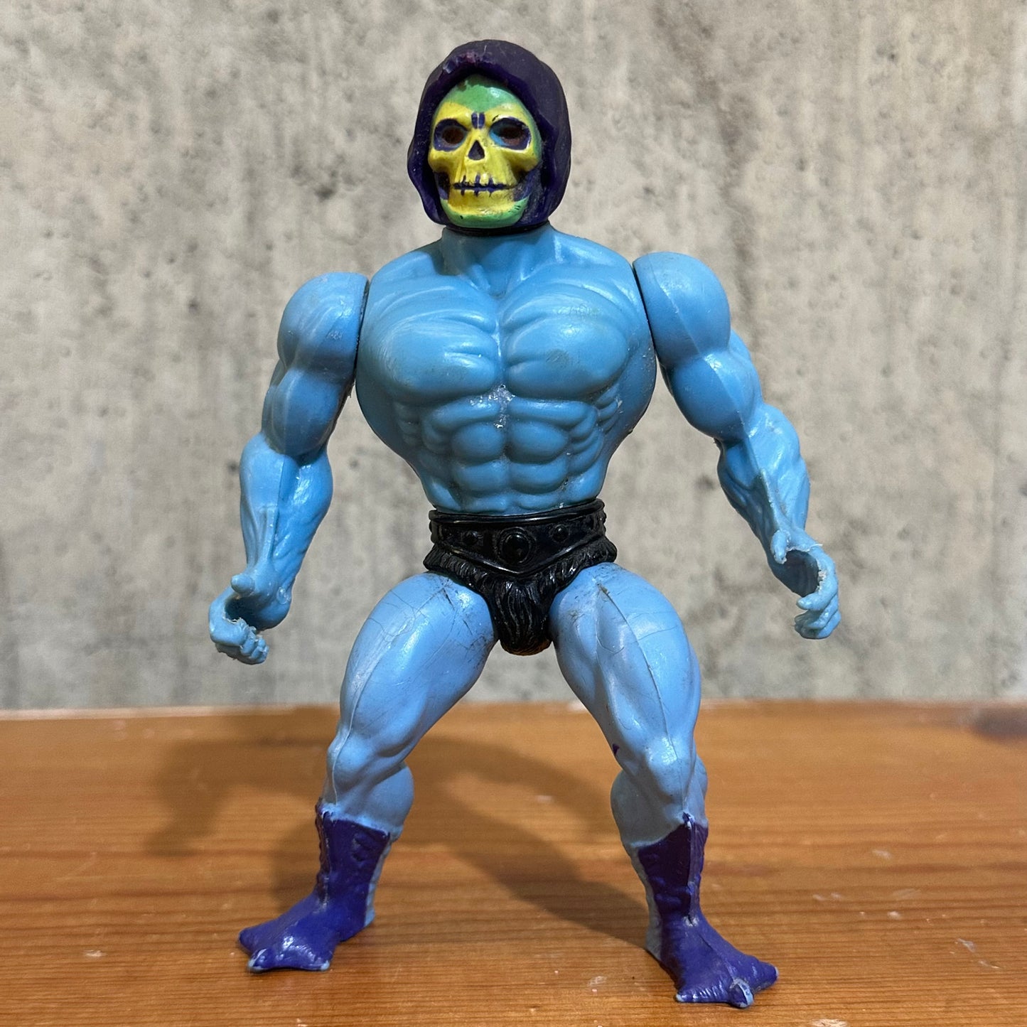 Skeletor 1981 MOTU Half Boot Variant He-Man Action Figure Toy Incomplete