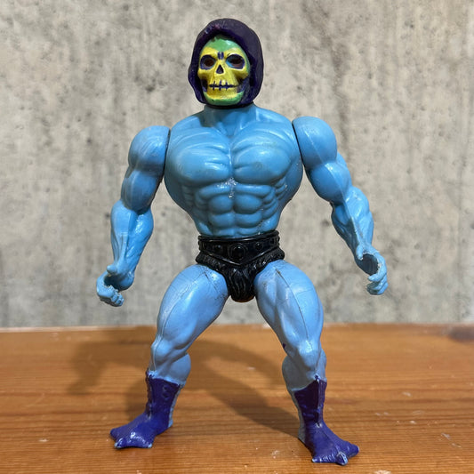 Skeletor 1981 MOTU Half Boot Variant He-Man Action Figure Toy Incomplete