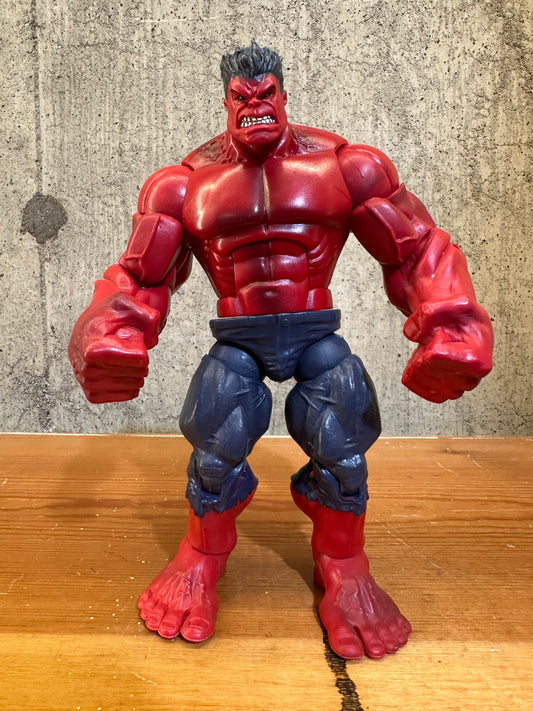 Knock Off Red Hulk Build A Figure Marvel Legends Action Figure Toy