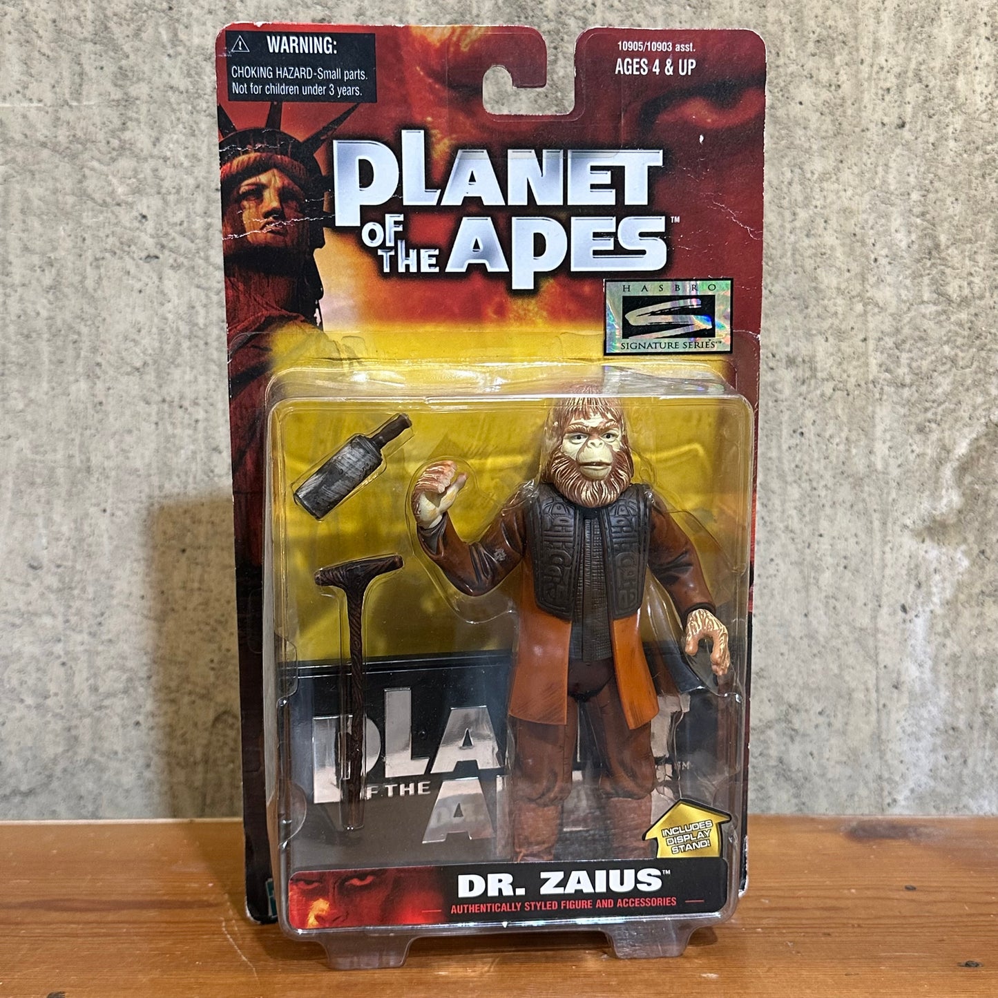 Vintage Planet of the Apes Dr Zaius Action Figure 1999 Hasbro New in Package