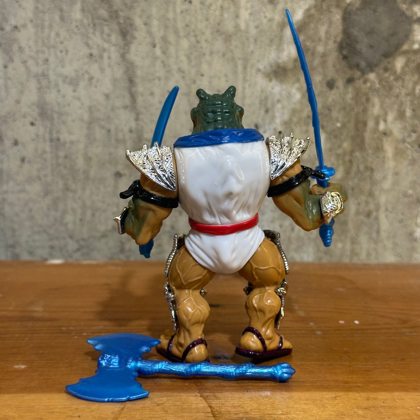 Shogun Shoate Complete Vintage TMNT Figure Rare 90’s Ninja Turtles Dinosaur Toy