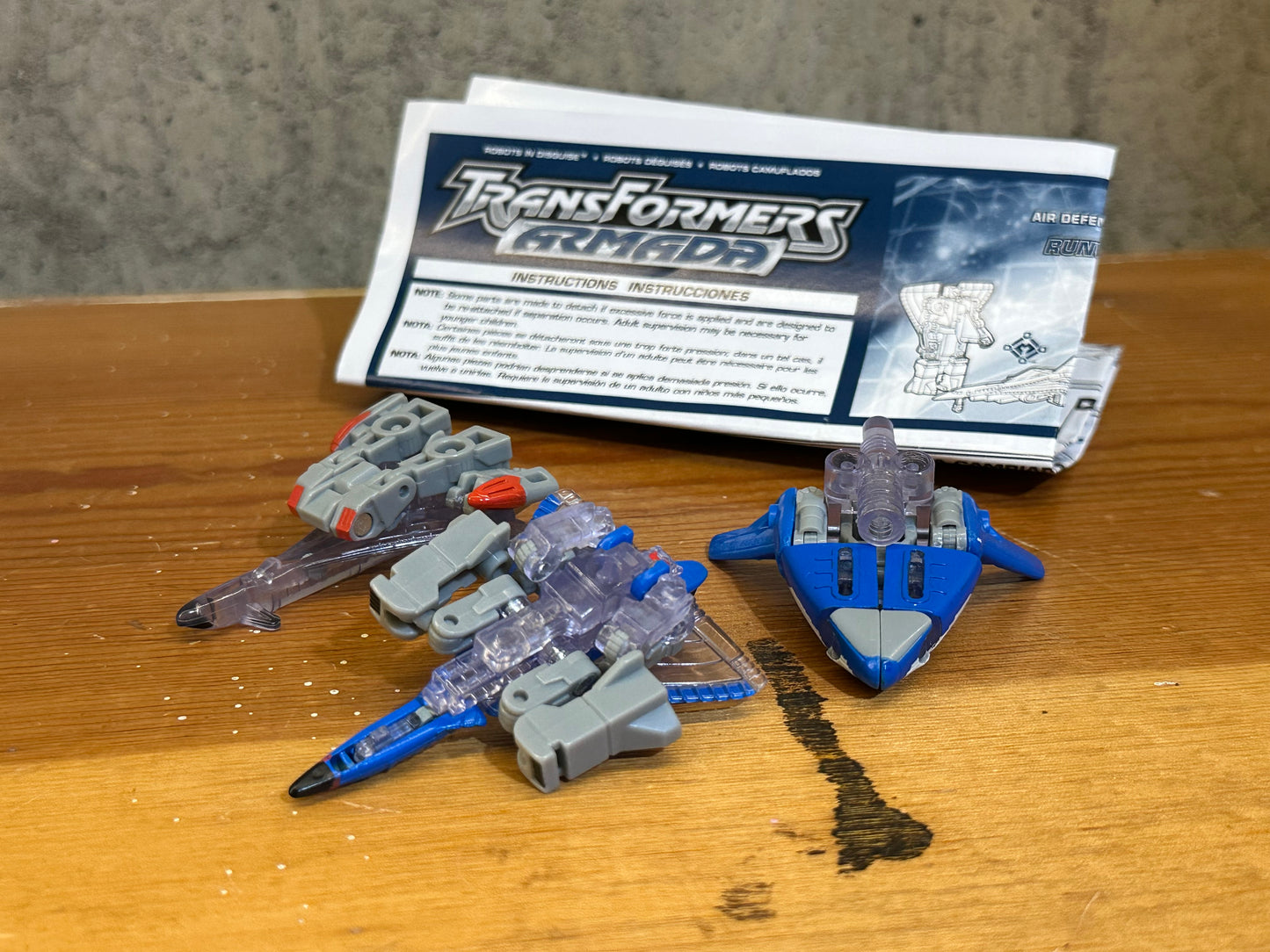 Transformers Armada 2002 Air Defense Mini Con Team Star Saber Complete MiniCon