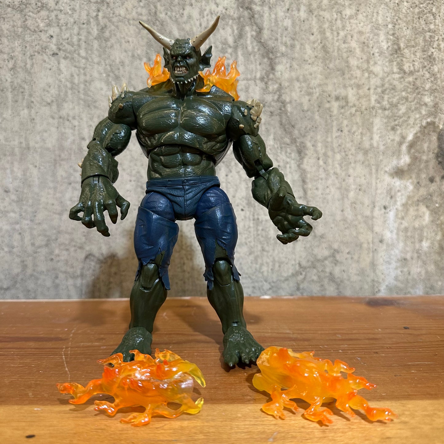 Ultimate Green Goblin Marvel Legends BAF 2013 Complete Action Figure Toy
