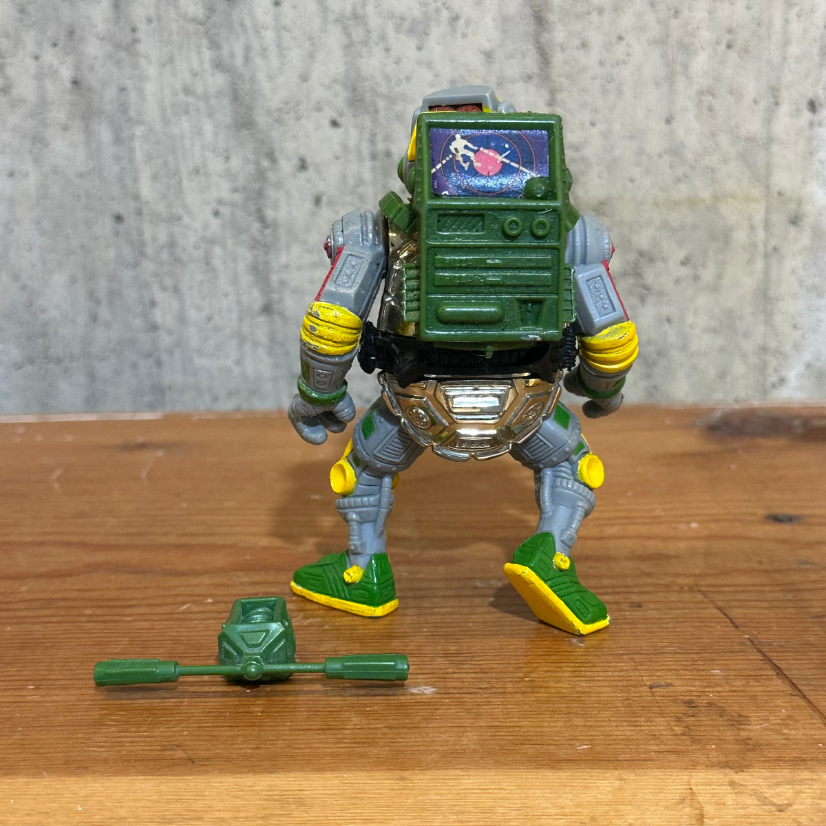 Metalhead TMNT 1989 incomplete ninja turtles action figure toy