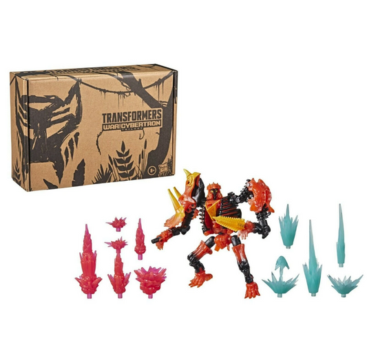 Transformers Generations War for Cybertron Deluxe WFC-K39 Tricranius Beast Power Sealed Box