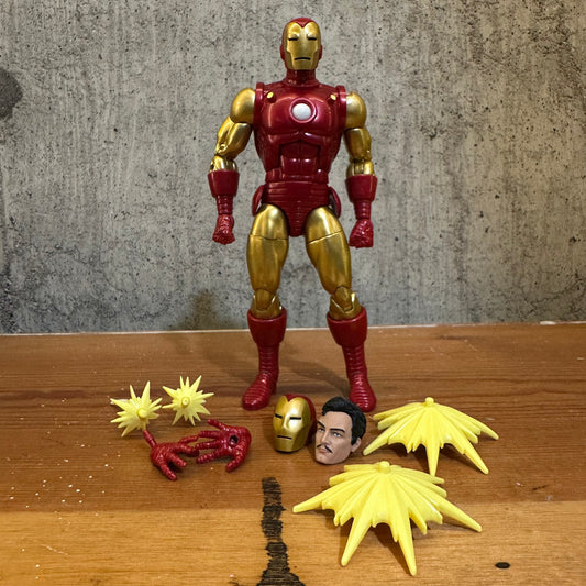 Iron Man Marvel Legends Hasbro 80th Anniversary 6” Action Figure Toy