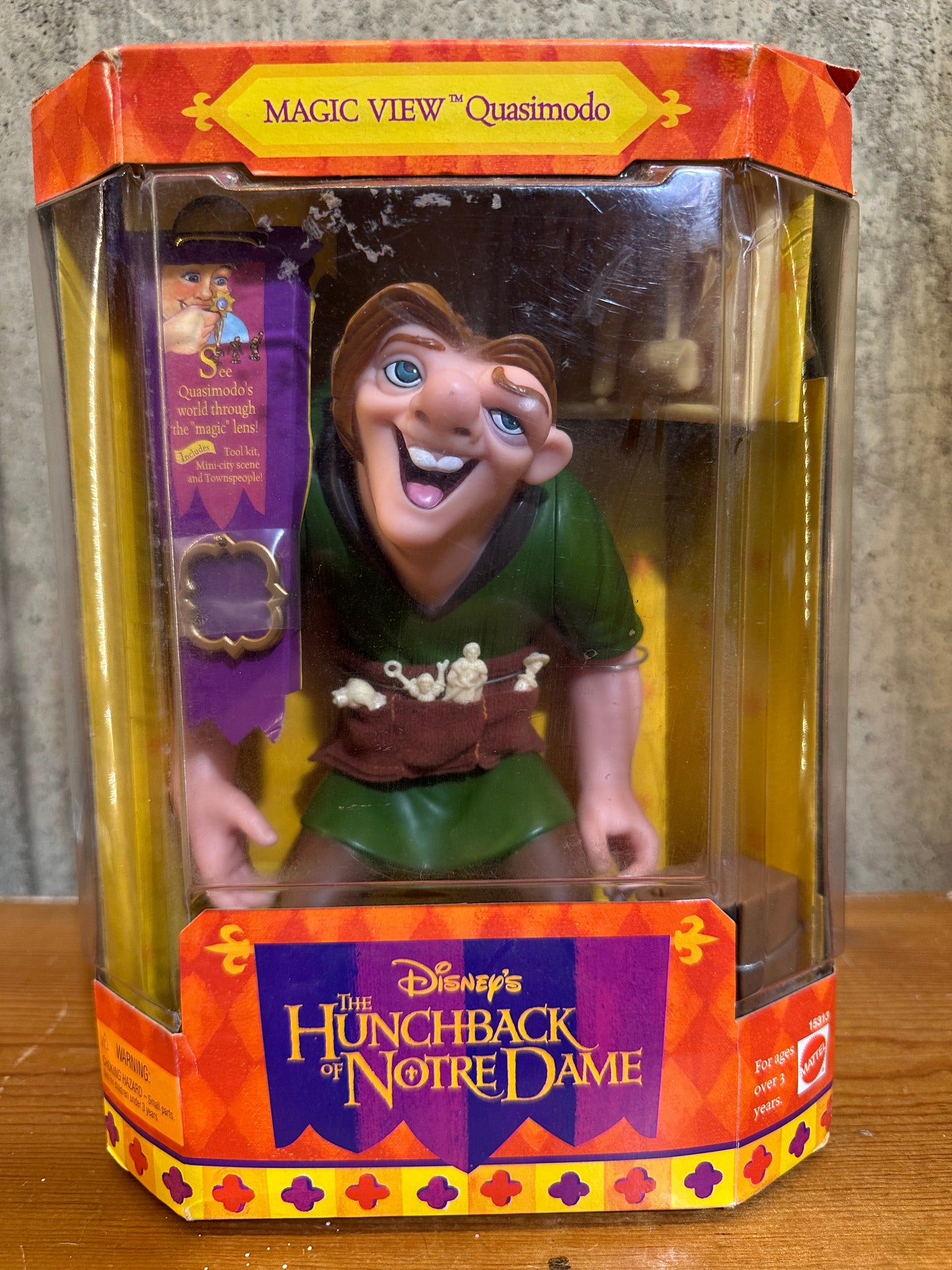 Hunchback of Notre Dame Magic View Quasimodo Sealed Action Figure Toy