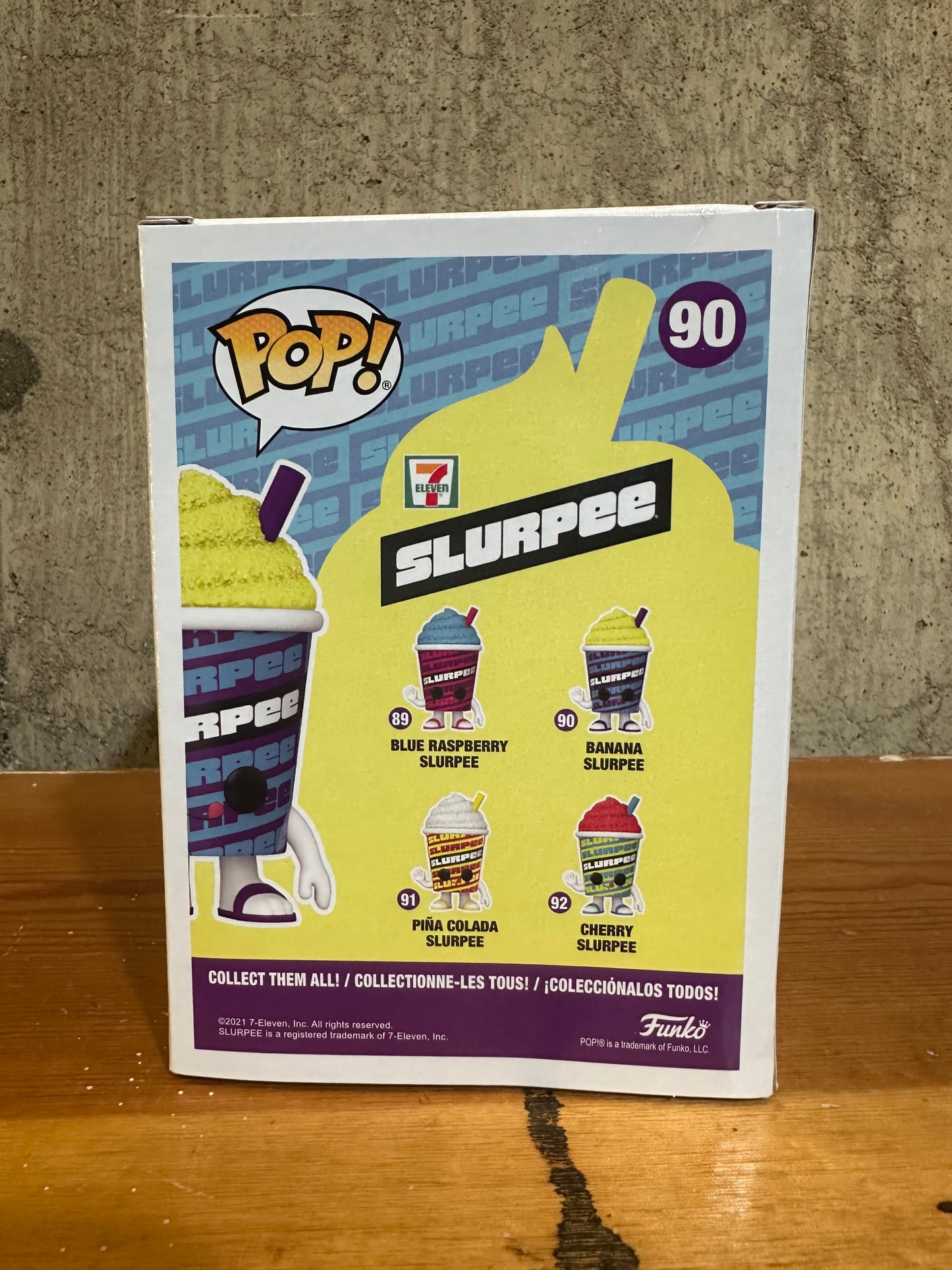 Funko Pop Vinyl: 7-11 Slurpee - Banana Slurpee Glitter 90