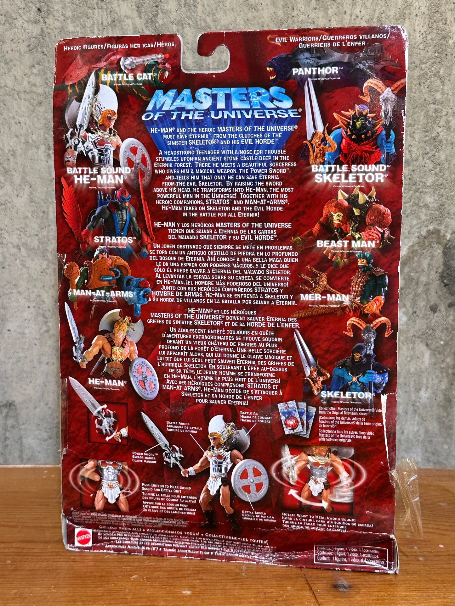 He-Man MOTU 200X Battle Sound with VHS Dragon Invasion