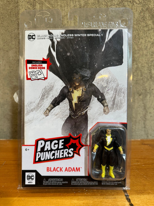 DC Universe Endless Winter Black Adam With 3" Figure DC Comics