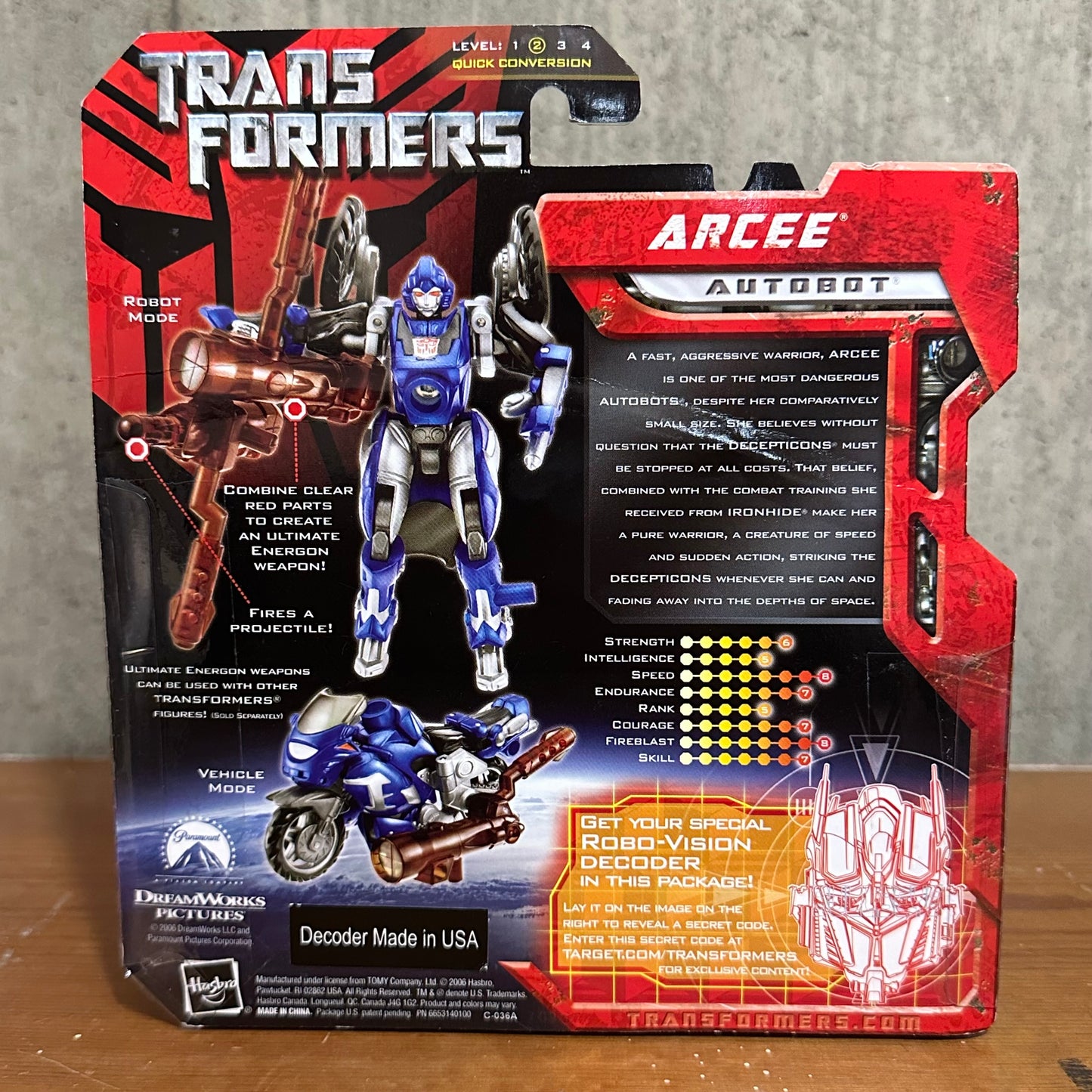 Arcee Transformers Movie Target Exclusive Action Figure Scout Class