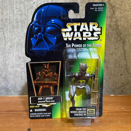 ASP-7 Droid Star Wars POTF2 MOC 3.75” Action Figure Toy