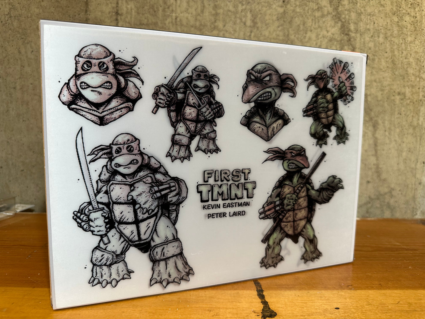 NECA SDCC 2024 TMNT Eastman & Laird First Turtles Action Figure 2-Pack Exclusive