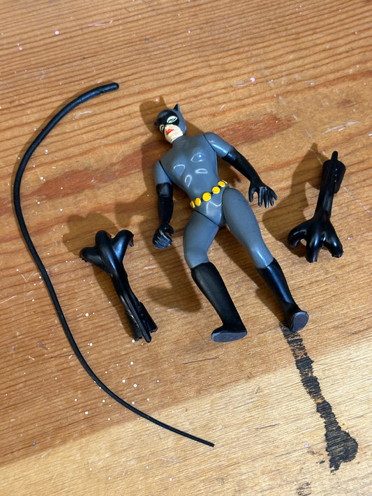 Catwoman Batman the Aninated Series incomplete Action Figure Toy DC Comics