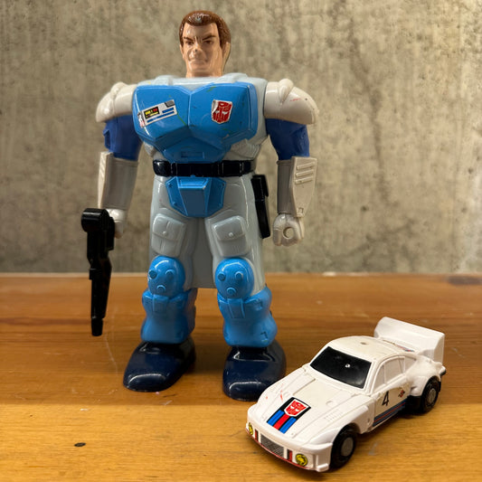 Jazz G1 Transformers Pretender Action Figure Toy