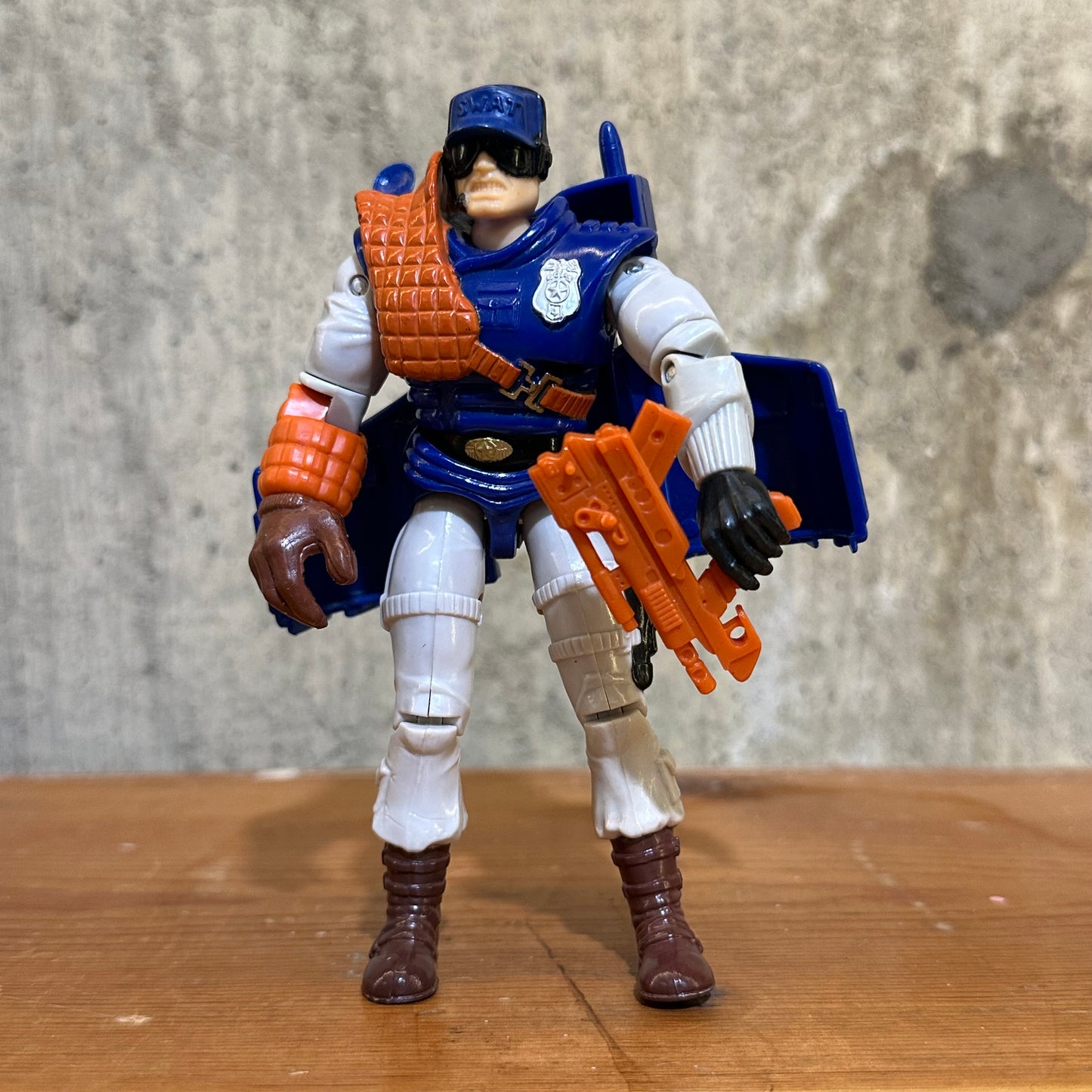 Sgt Mace Cops ‘N Crooks incomplete 80’s Action Figure Toy