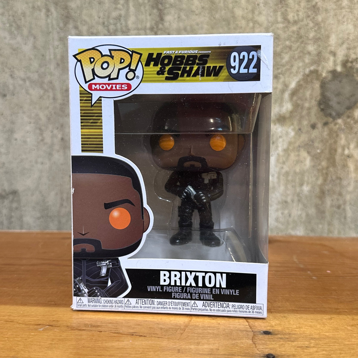 Brixton Funko Pop! Movies - Fast and Furious Hobbs and Shaw