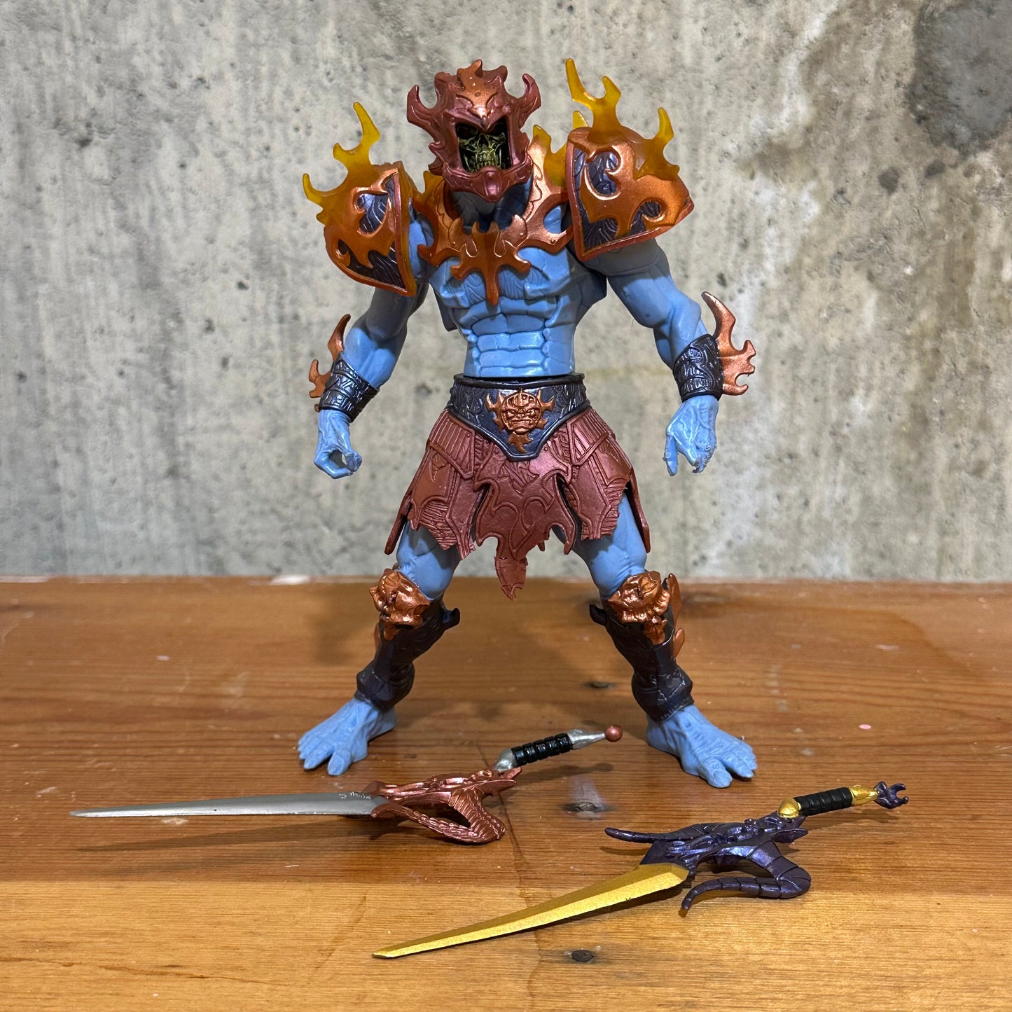 Skeletor 200X MOTU Damaged