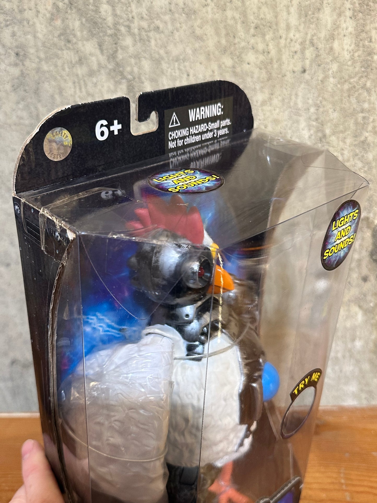Robot Chicken Cyborg Chicken Action Figure Adult Swim Sealed Box