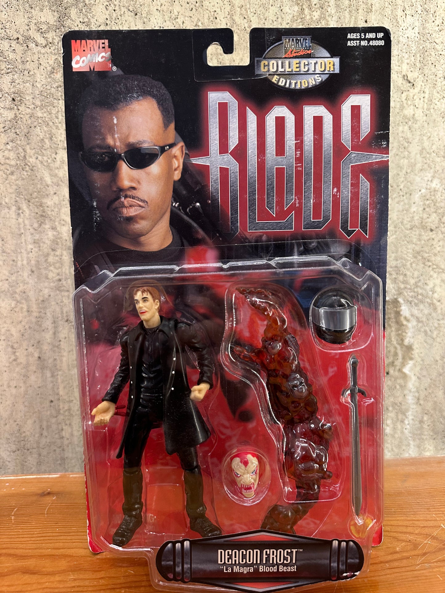 Deacon Frost Blade Marvel Toy Biz Action Figure MOC