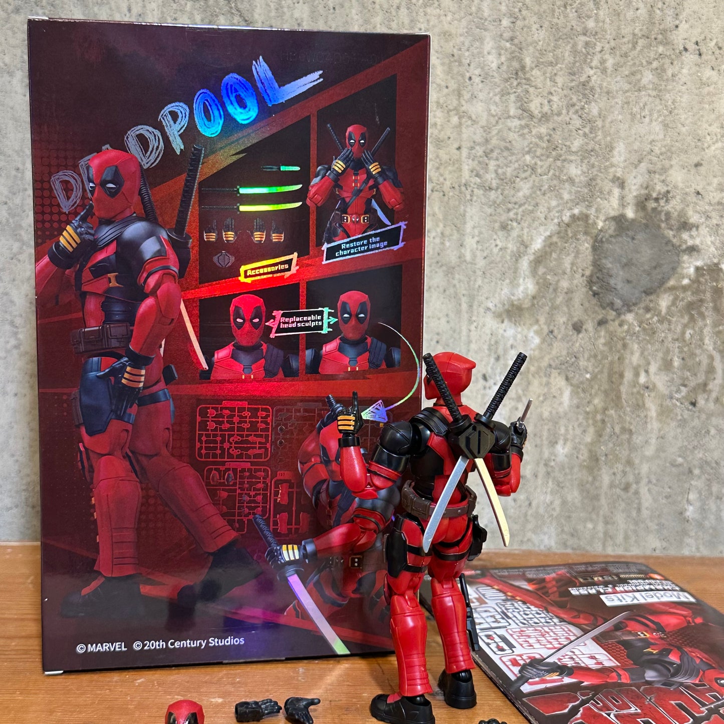 Deadpool Blokees Marvel Deadpool Movie Used Model Kit