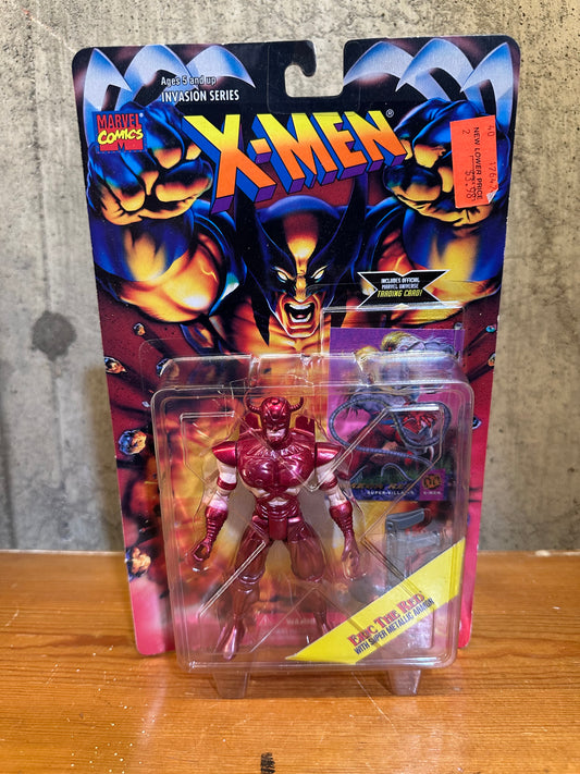 X-Men Eric The Red Invasion Series Action Figure Toy Biz Marvel New Sealed