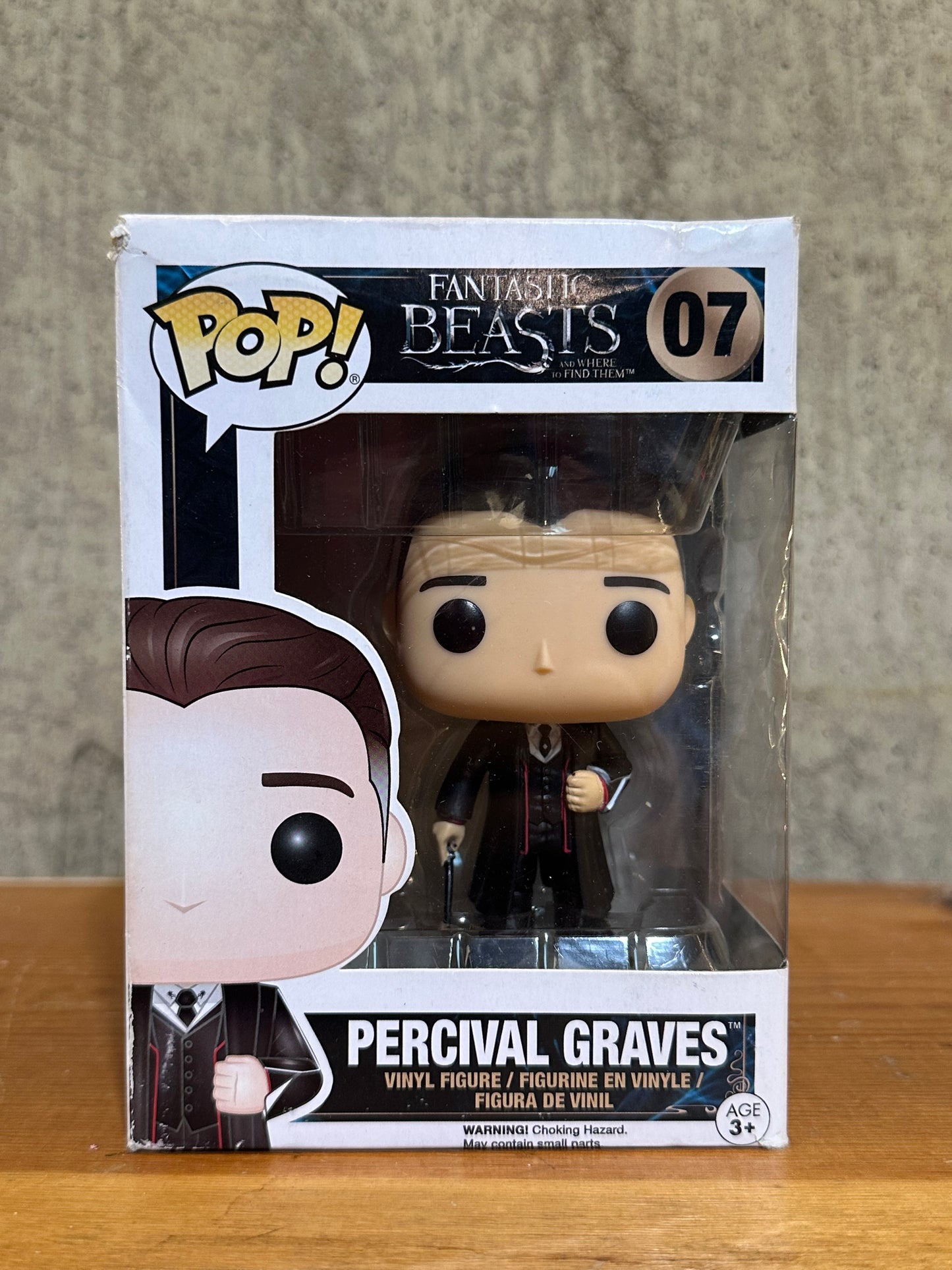 Percival Graves Funko Pop 07 Fantastic Beasts
