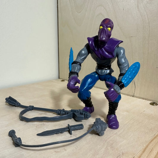 1988 Complete TMNT Foot Soldier Turtles Action Figure Toy Villain