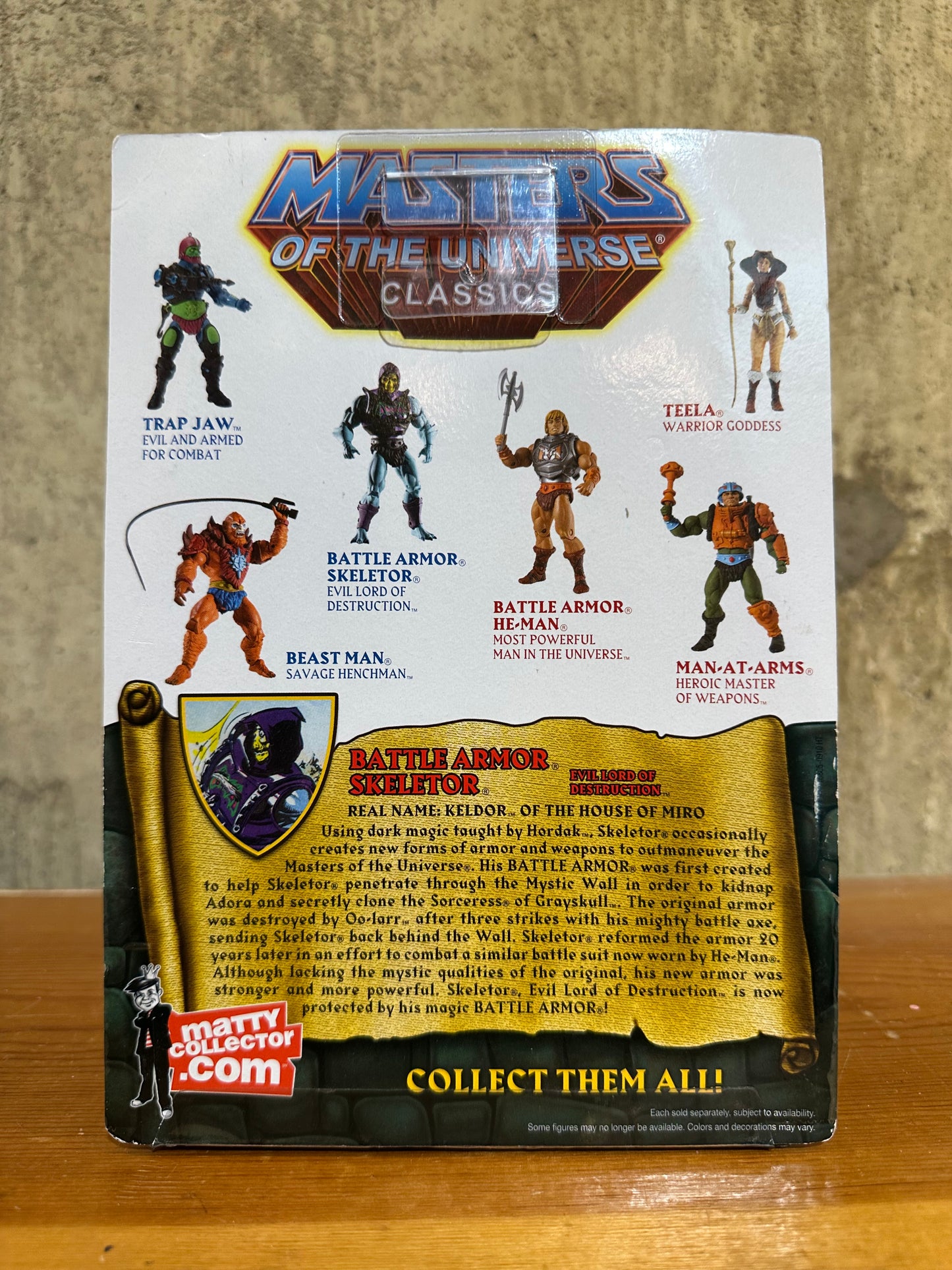 MOTU Classics Battle Armor Skeletor