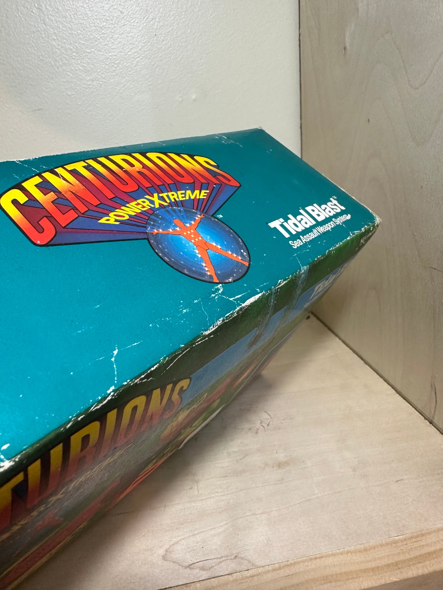 Centurions Tidal Blast Brand New Sealed Box Vintage Kenner Toy 1986