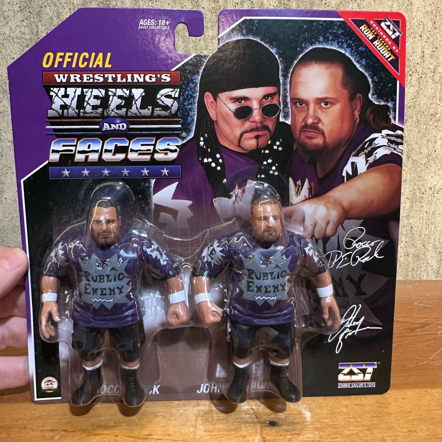 Public Enemy Rocco Rock Johnny Grunge Zombie Sailor ECW WCW HEELS FACES ZST WWE WWF