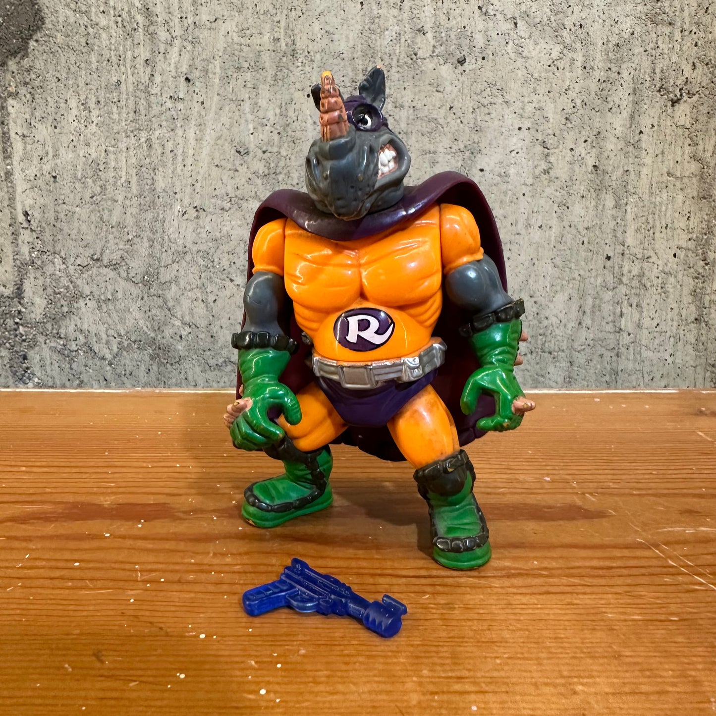 1993 TMNT Sewer Heroes Rhinoman Action Figure Teenage Mutant Ninja Turtles