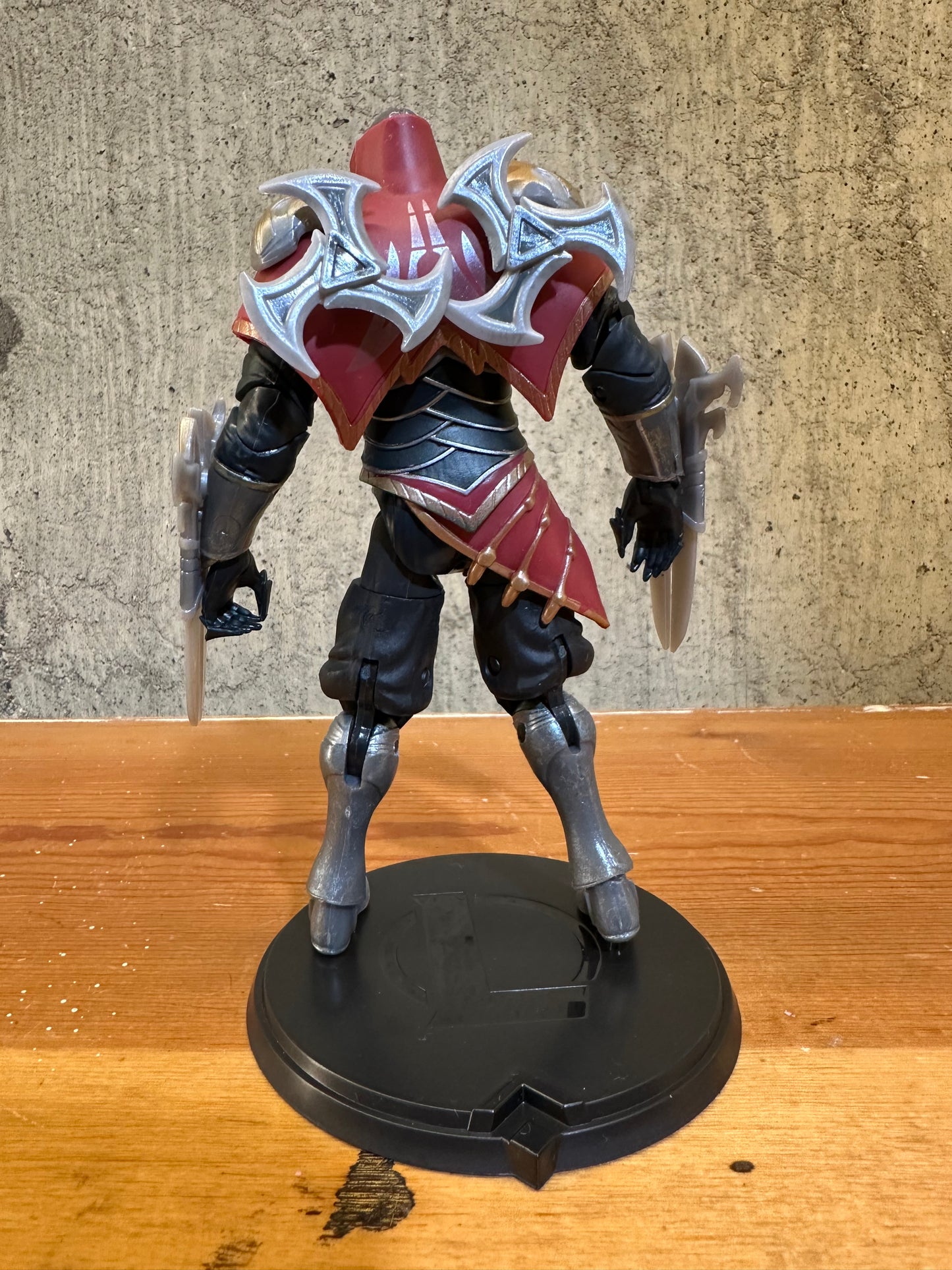 League of Legends Champion Collection Zed 100% Complete Action Figure
