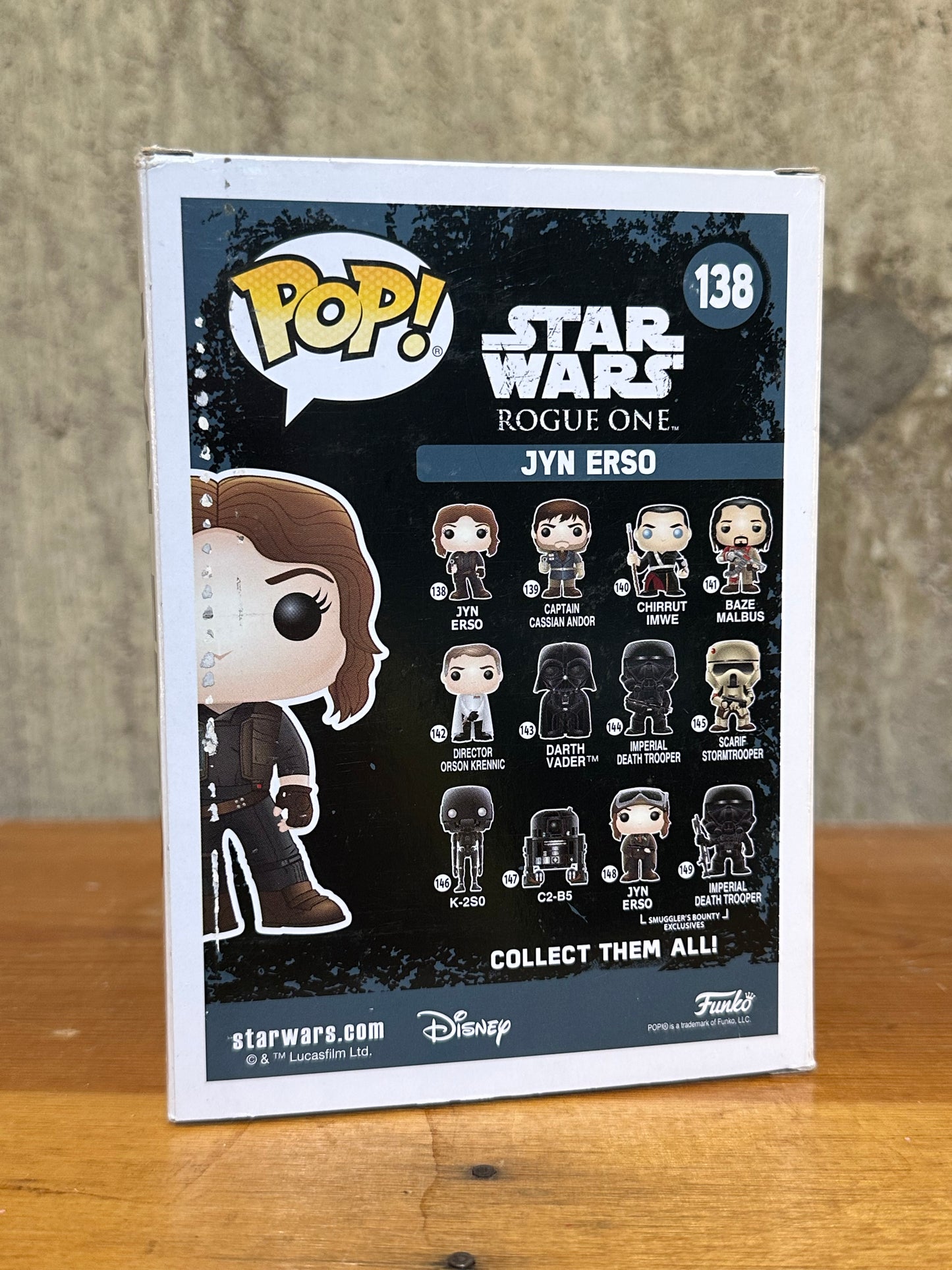 Jyn Erso Star Wars Funko Pop 138