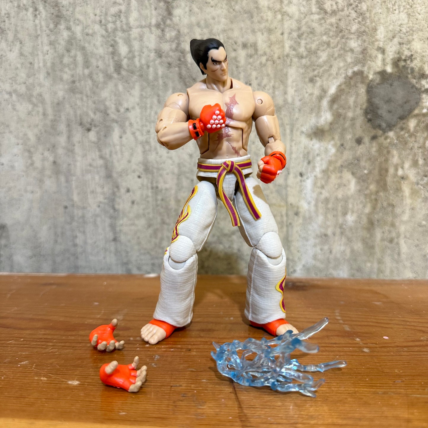 Kazuya Mishima 7" Scale TEKKEN Bandai Namco Game Dimensions LOOSE