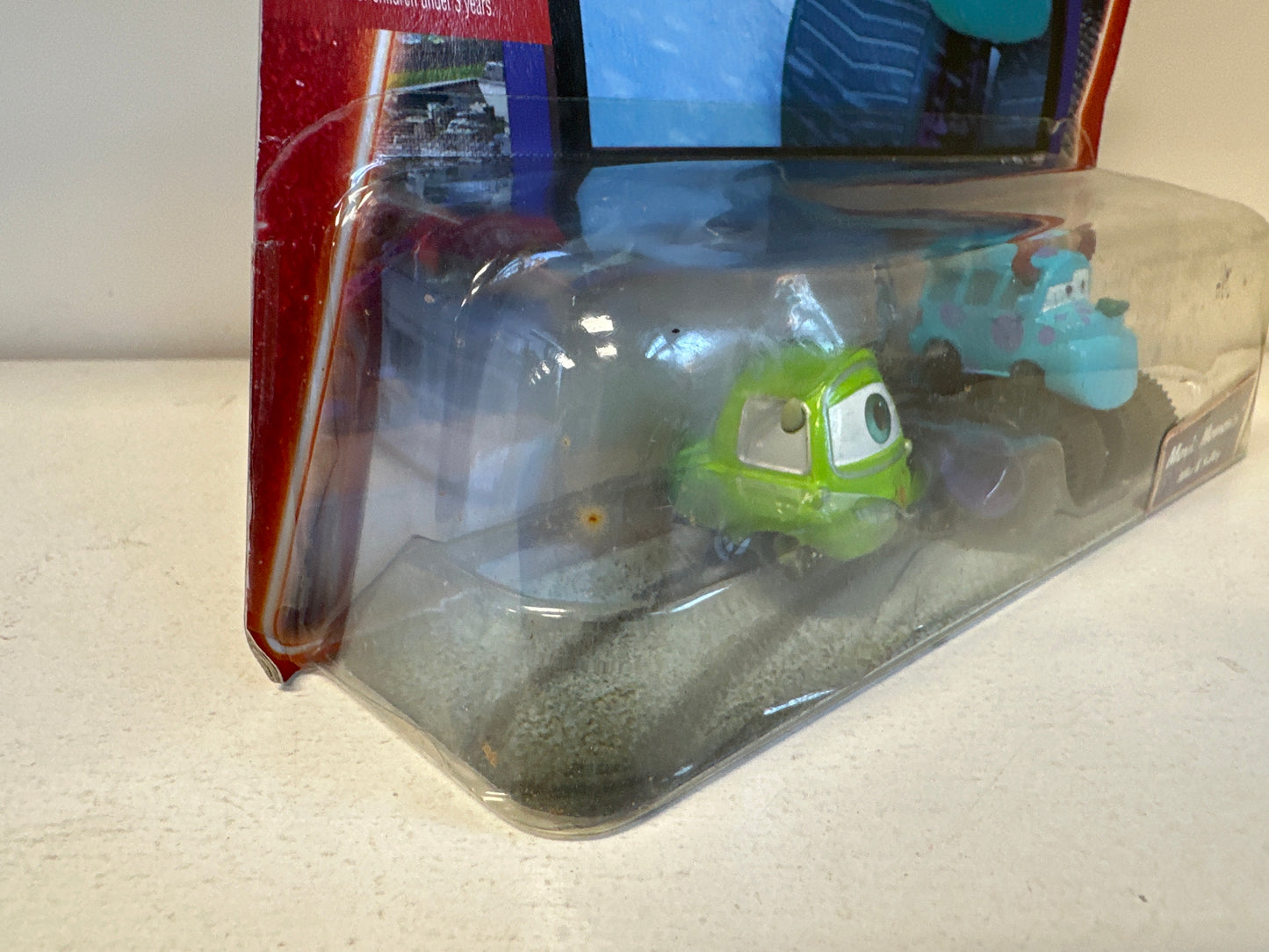 Disney Pixar Cars Movie Moments Mike & Sully Sealed Monsters Inc Diecast Car