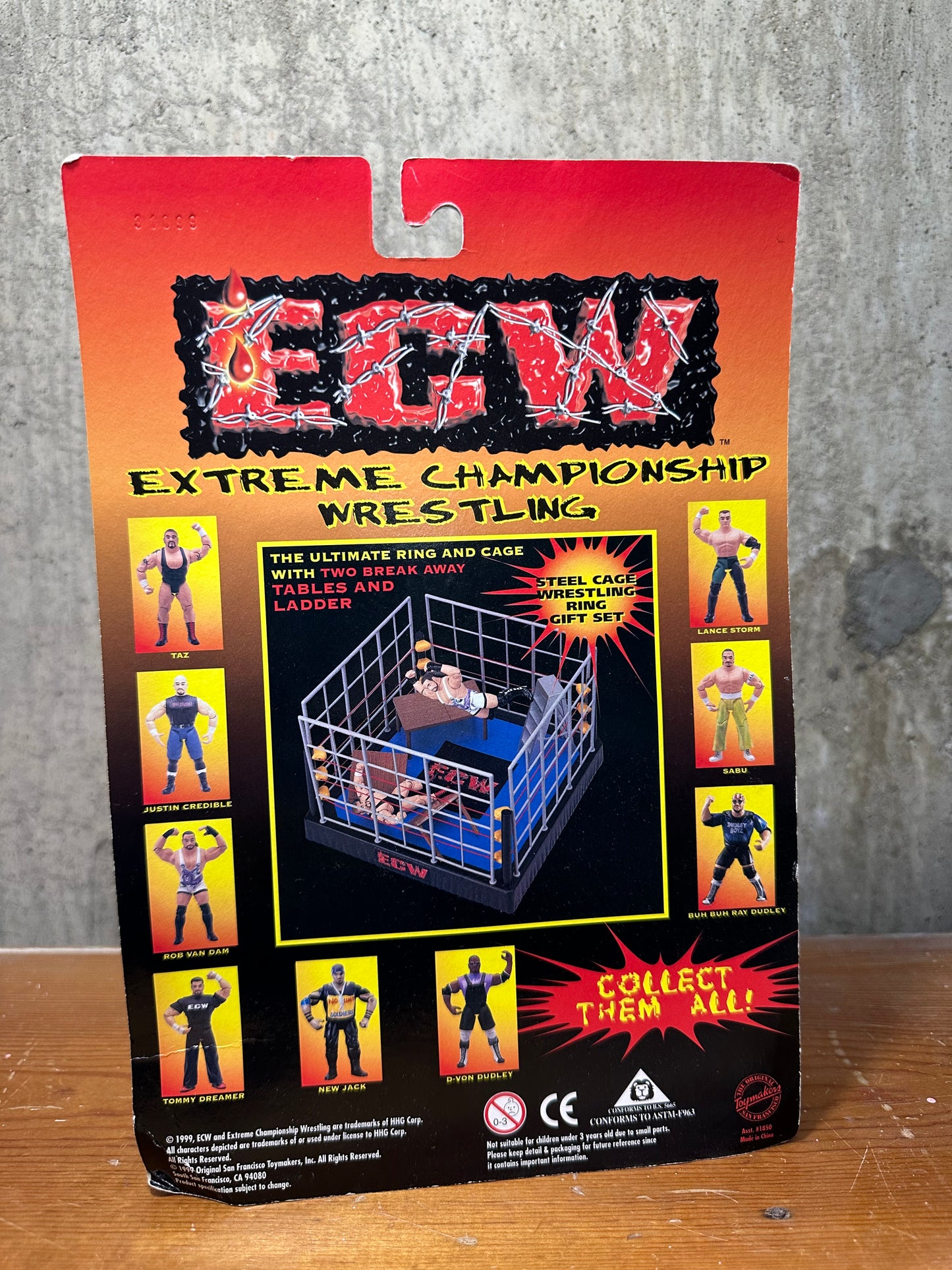 ECE Extreme Championship Wrestling New Jack MOC Sealed Action Figure Toy WWE