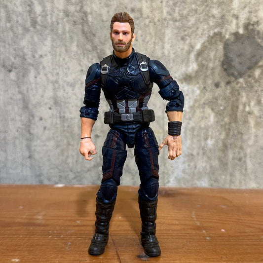 Captain America Infinity War 6” Marvel Legends Action Figure Incomplete