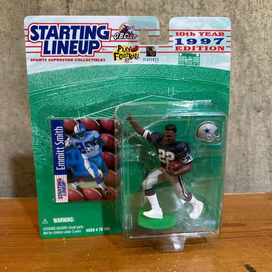 Emmitt Smith Kenner starting Lineup Figure MOC NFL Cowboys