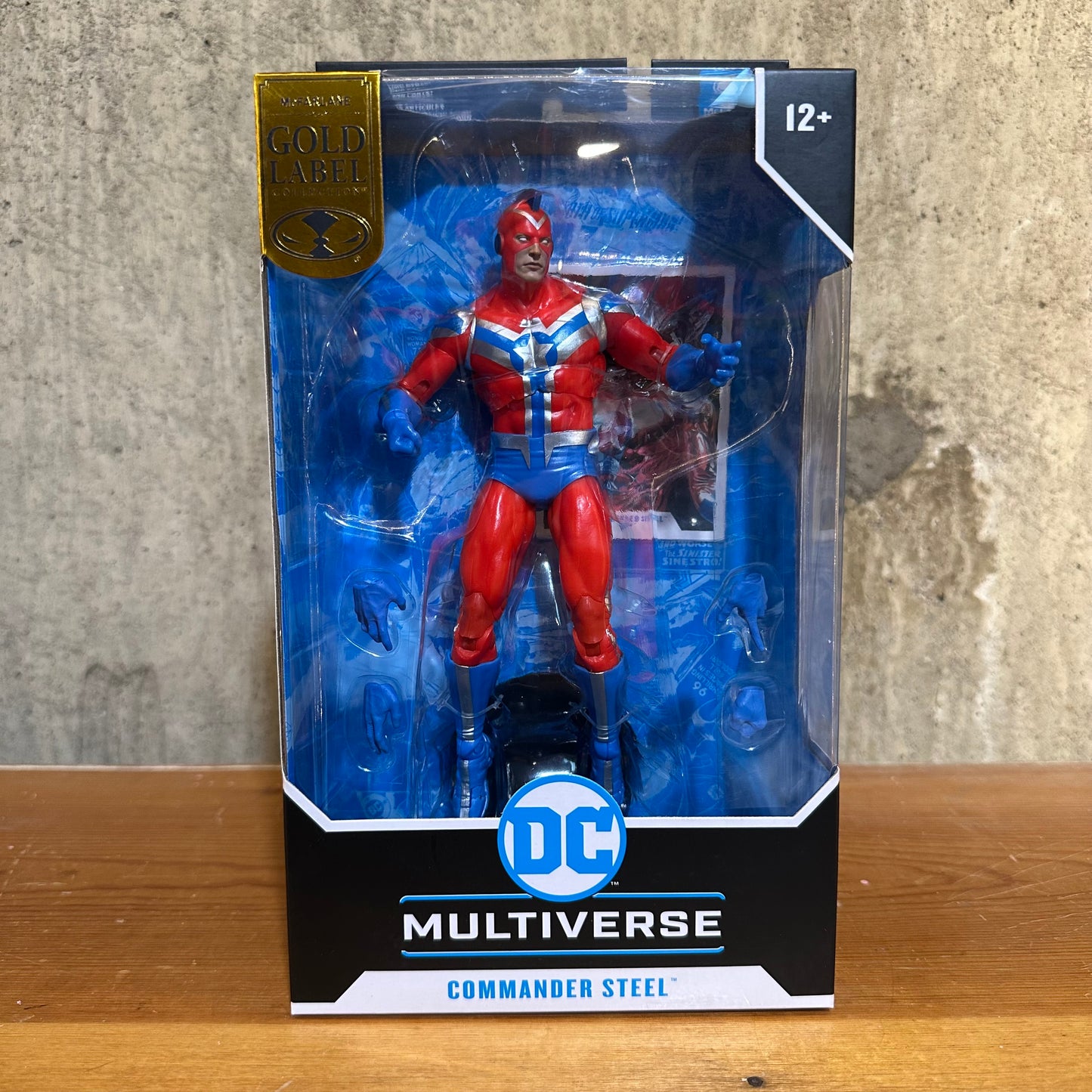Commander Steel DC Multiverse Gold Label 2024 7" Action Figure! McFarlane Toys DC Comics