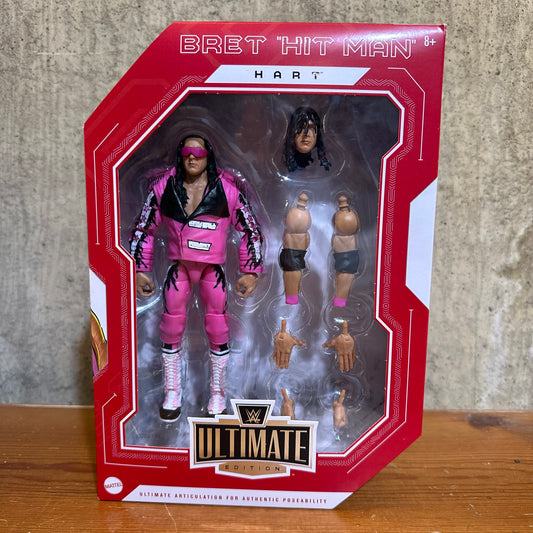 Bret Hart Mattel WWF WWE Ultimate Edition  Hit Man  Target Exclusive NEW Sealed