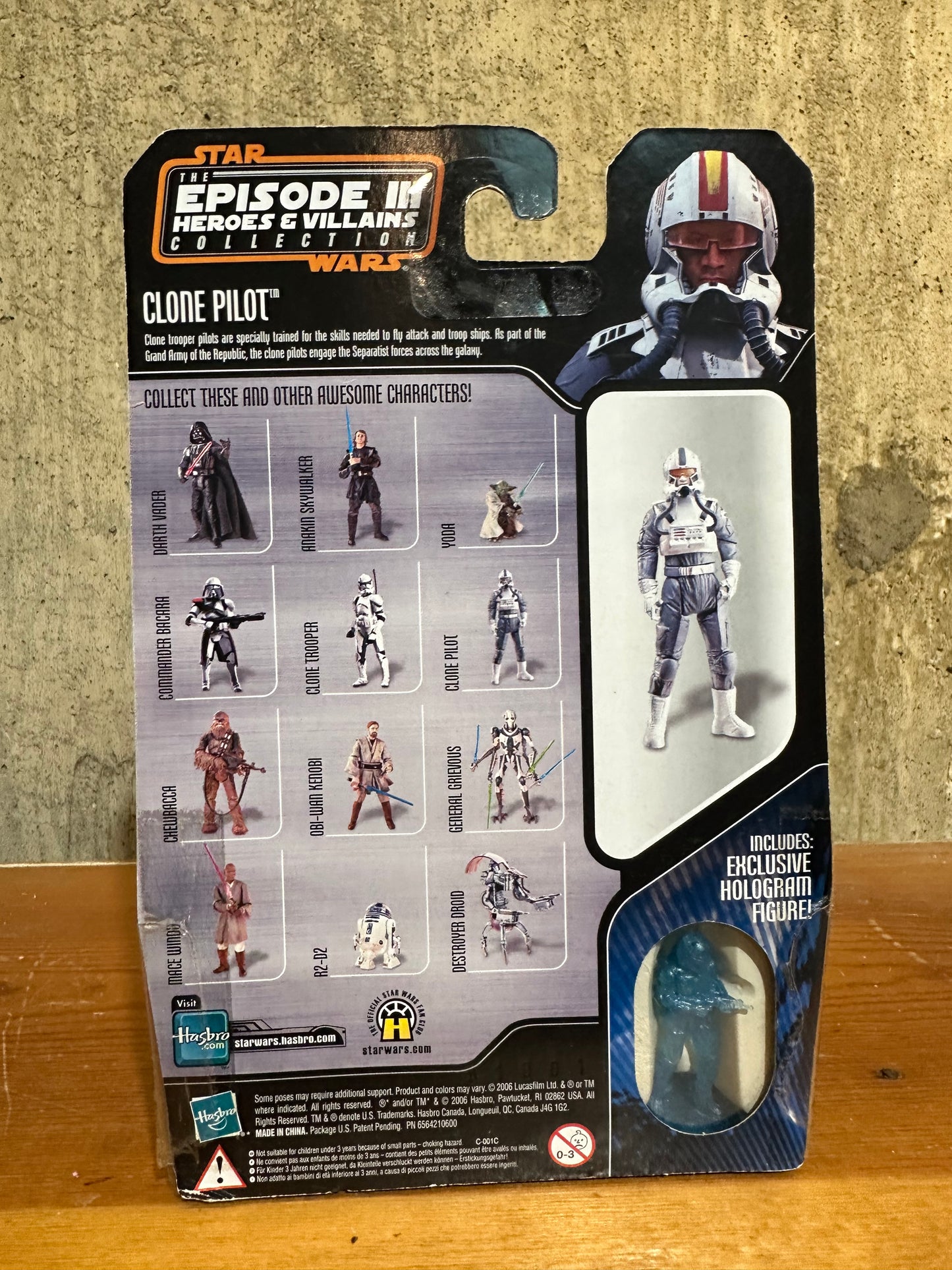 Star Wars Clone Pilot Heroes & Villains Sage Legends Action Figure MOC