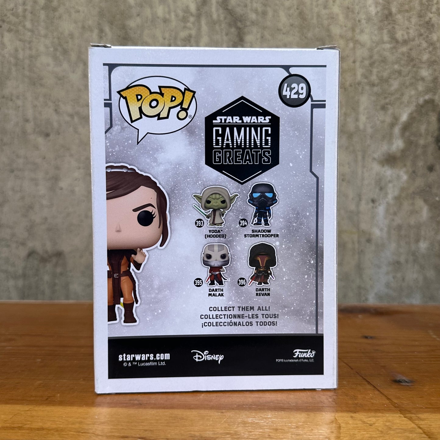 Bastila Shan Star Wars Funko Pop 429 GameStop Exclusive