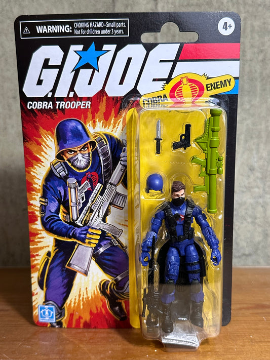 GI Joe Retro Cobra Trooper MOC 3.75” Action Figure Hasbro